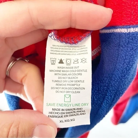 NFL | Offical New York Giants Full Zip Fleece Size XL - Picture 4 of 7